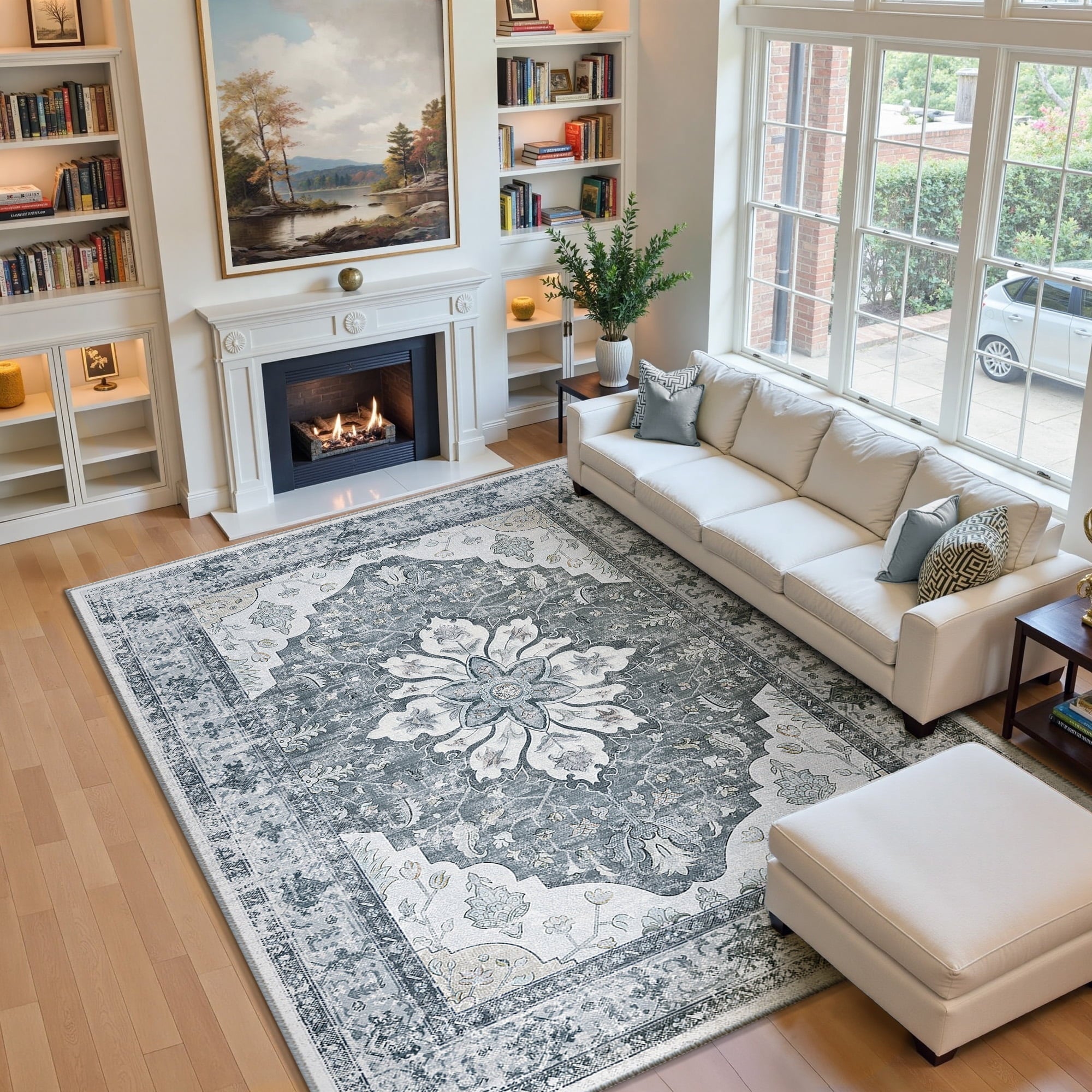 Area Rugs 6'x9' for Living Room