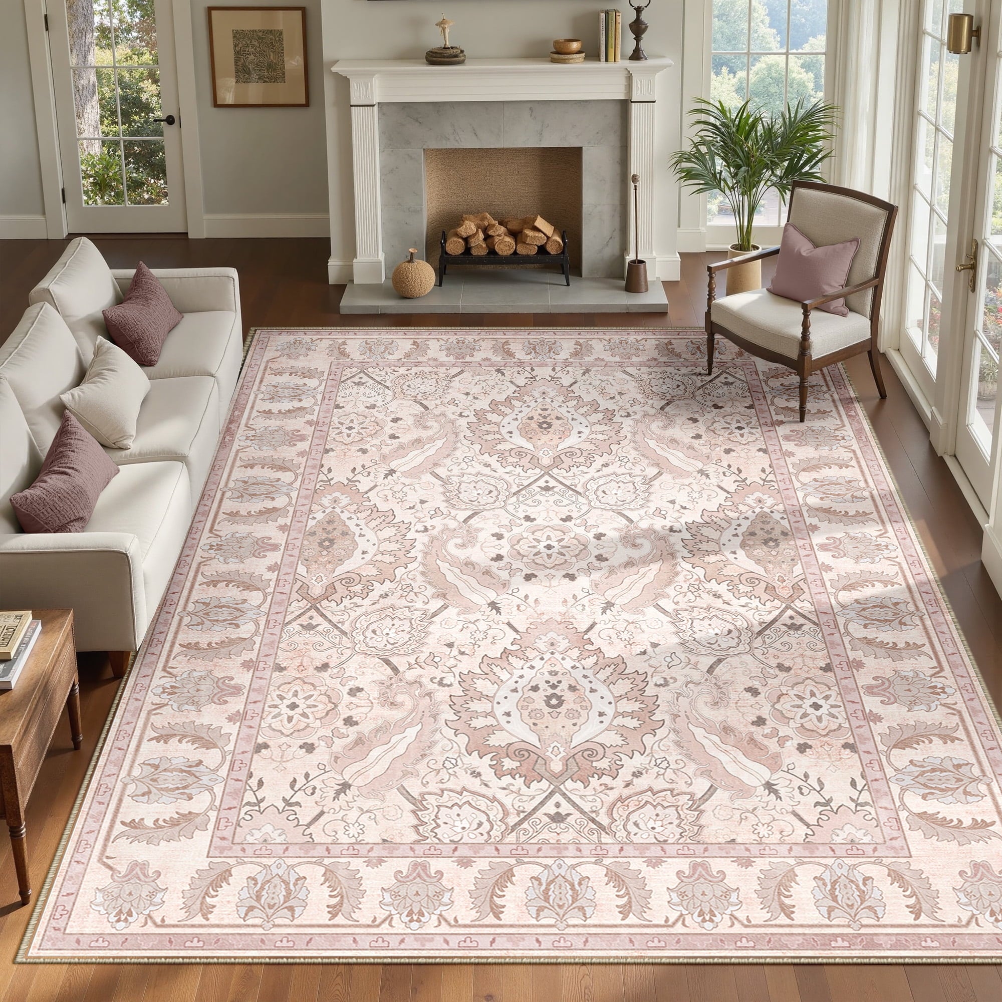 Boho Area Rug 8'x10'