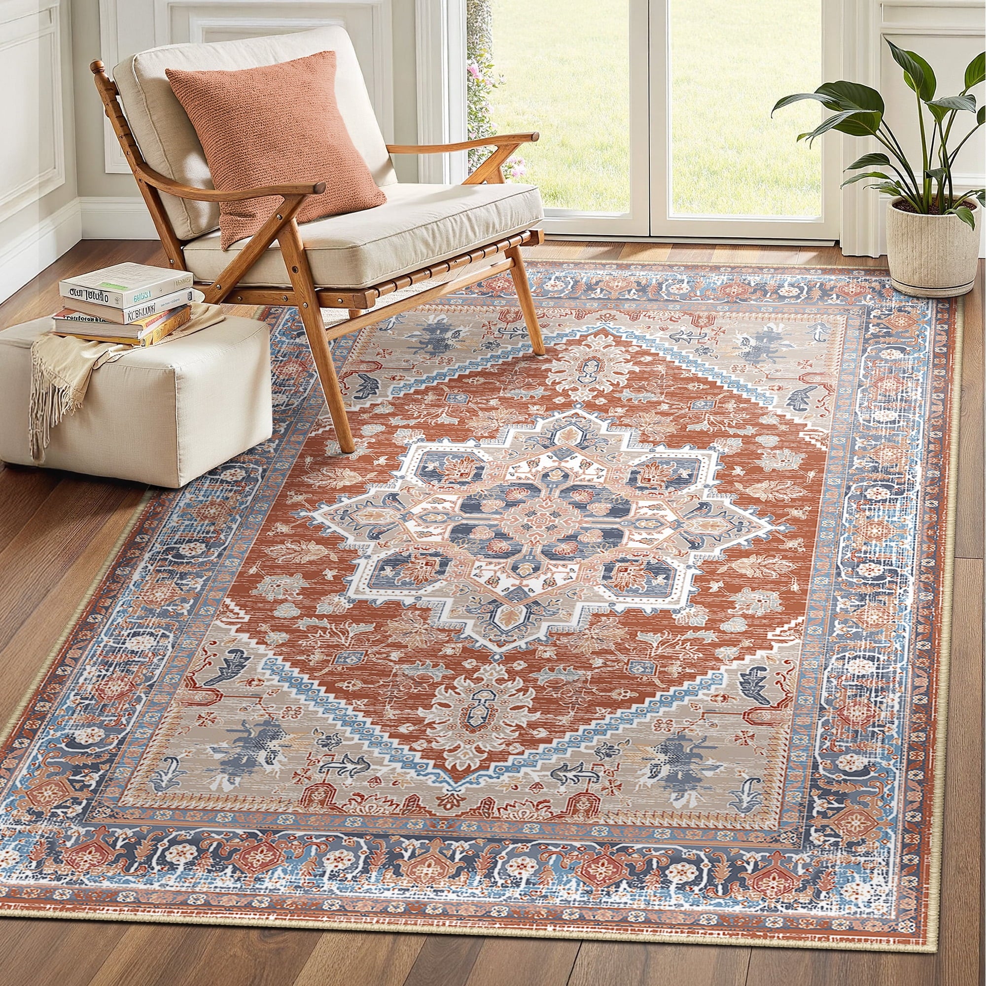 Area Rug 4'x6' Washable